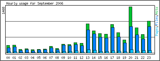 Hourly usage