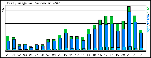 Hourly usage