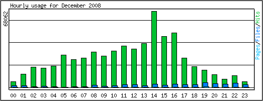 Hourly usage