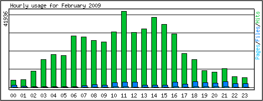 Hourly usage