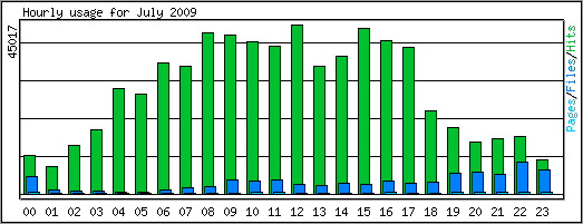Hourly usage