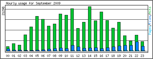 Hourly usage