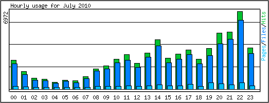 Hourly usage