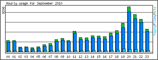 Hourly usage