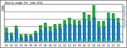 Hourly usage