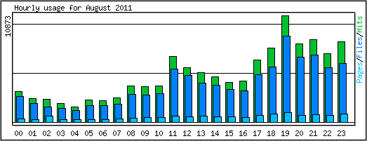 Hourly usage