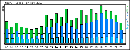 Hourly usage
