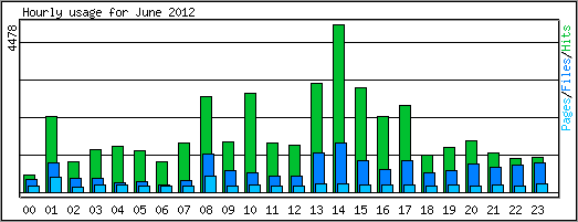 Hourly usage