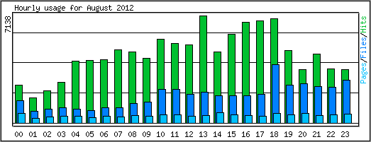 Hourly usage