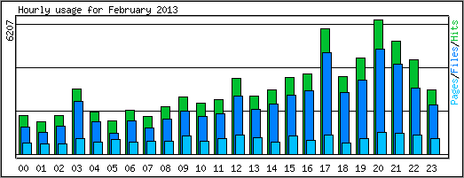 Hourly usage