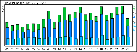 Hourly usage