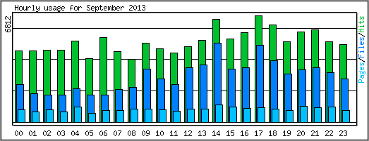 Hourly usage