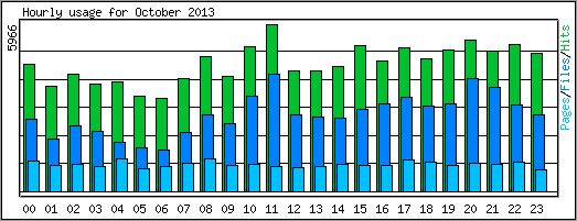 Hourly usage