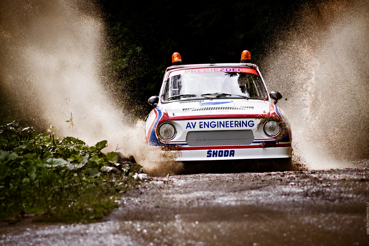 Barum Czech Rally Zlín 2010 - Škoda 130 RS