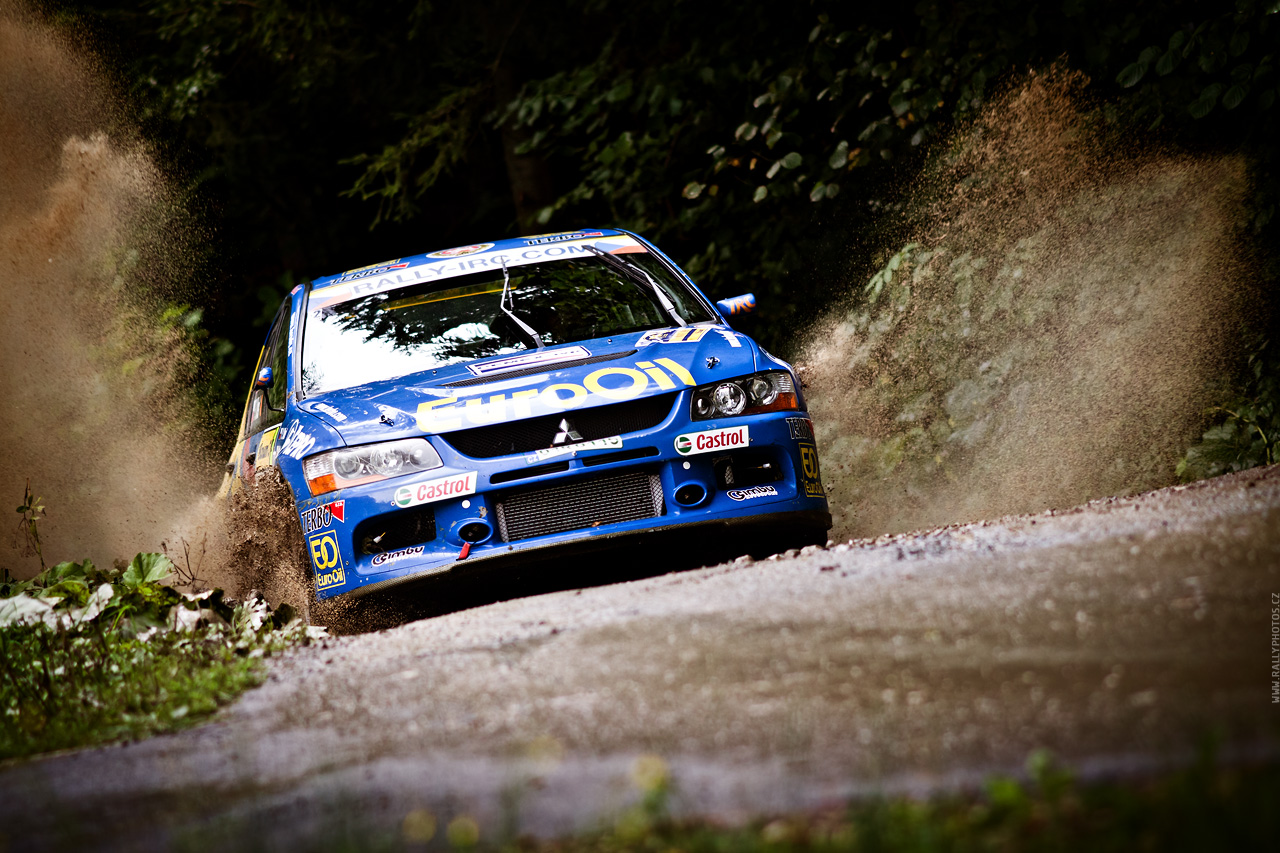 Barum Czech Rally Zlín 2010 - Václav Pech - Mitsubishi Lancer EVO IX