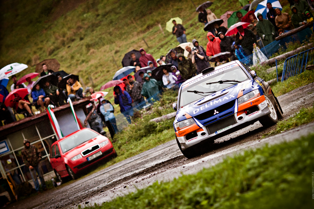 Barum Czech Rally Zlín 2010 - Mirek Jakeš - Mitsubishi Lancer EVO IX