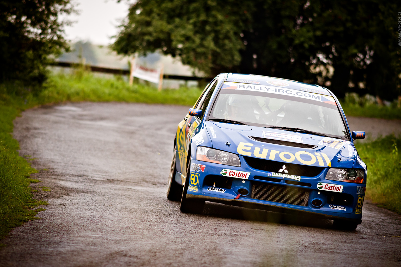 Barum Czech Rally Zlín 2010 - Václav Pech - Mitsubishi Lancer EVO IX