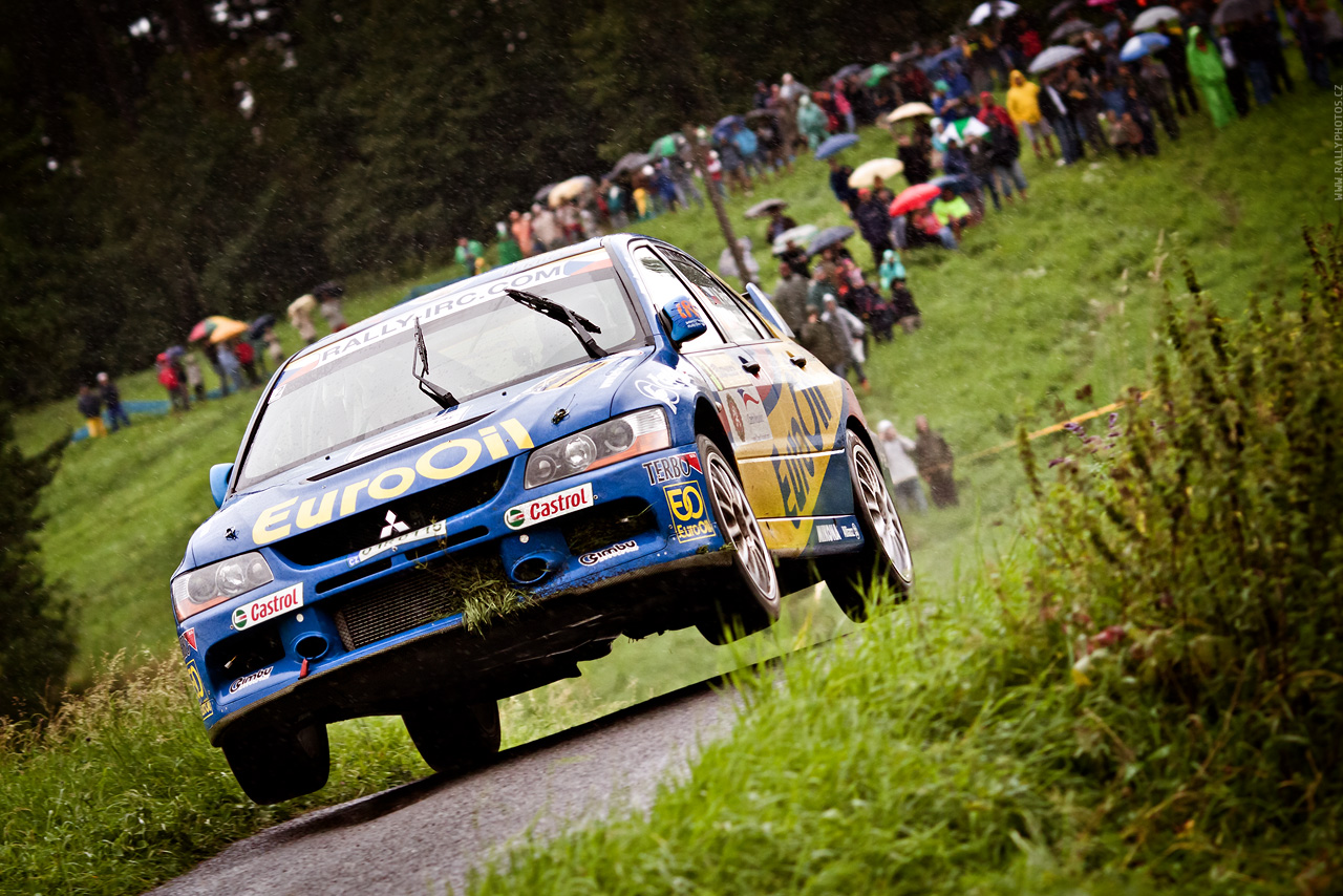 Barum Czech Rally Zlín 2010 - Václav Pech - Mitsubishi Lancer EVO IX