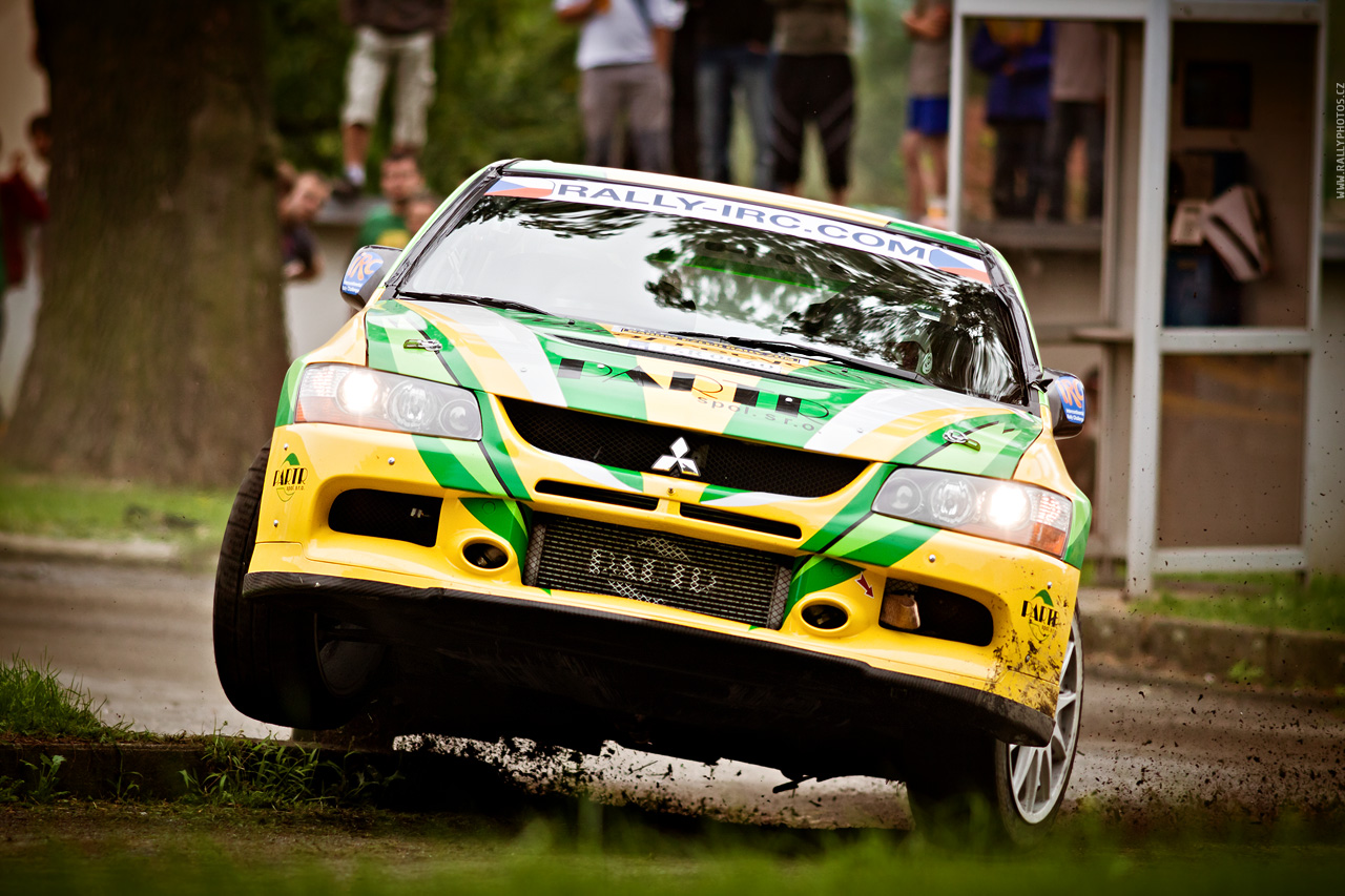 Barum Czech Rally Zlín 2010 - Petr Trnovec - Mitsubishi Lancer EVO IX