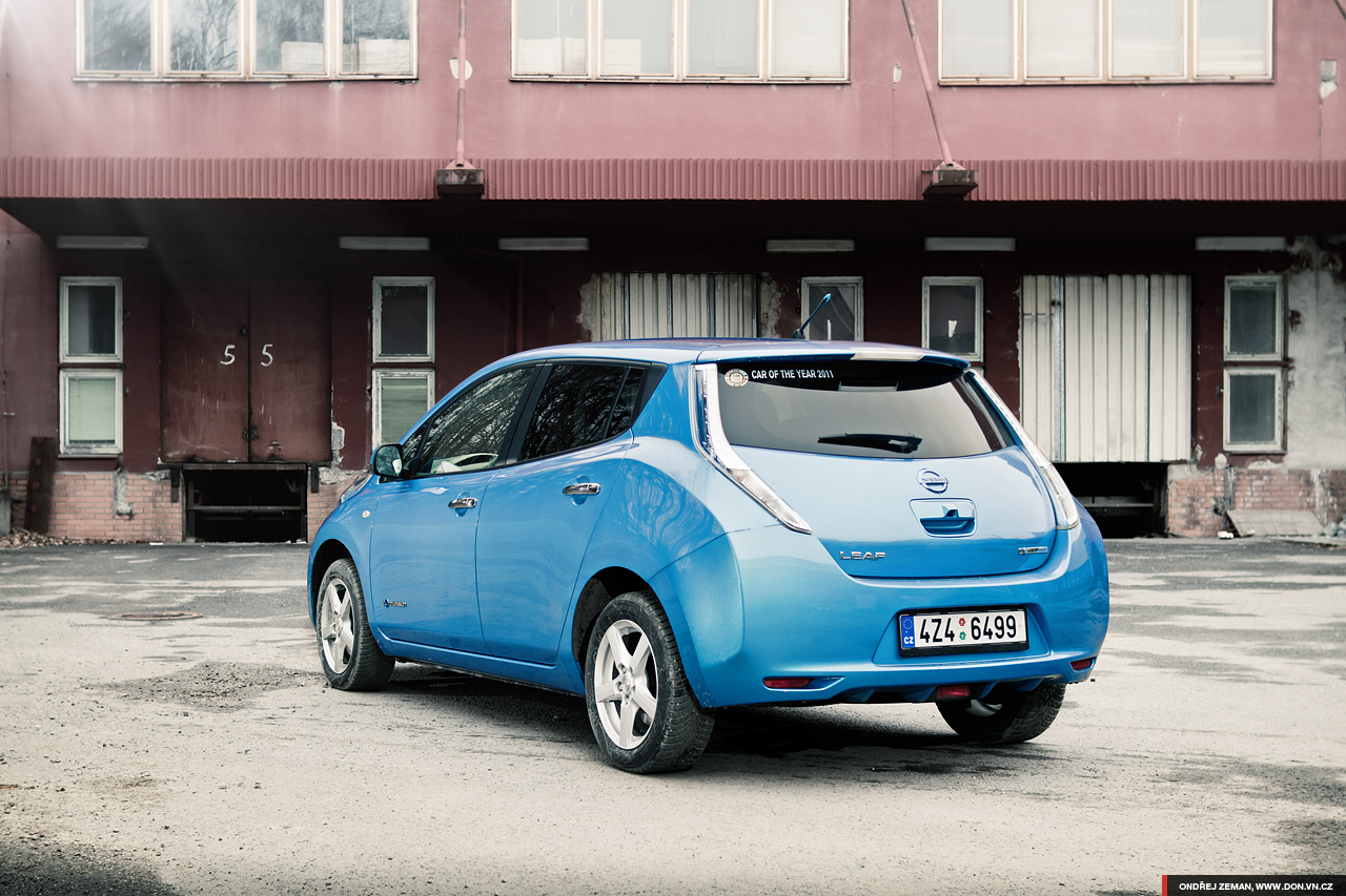 Nissan Leaf photoshoot