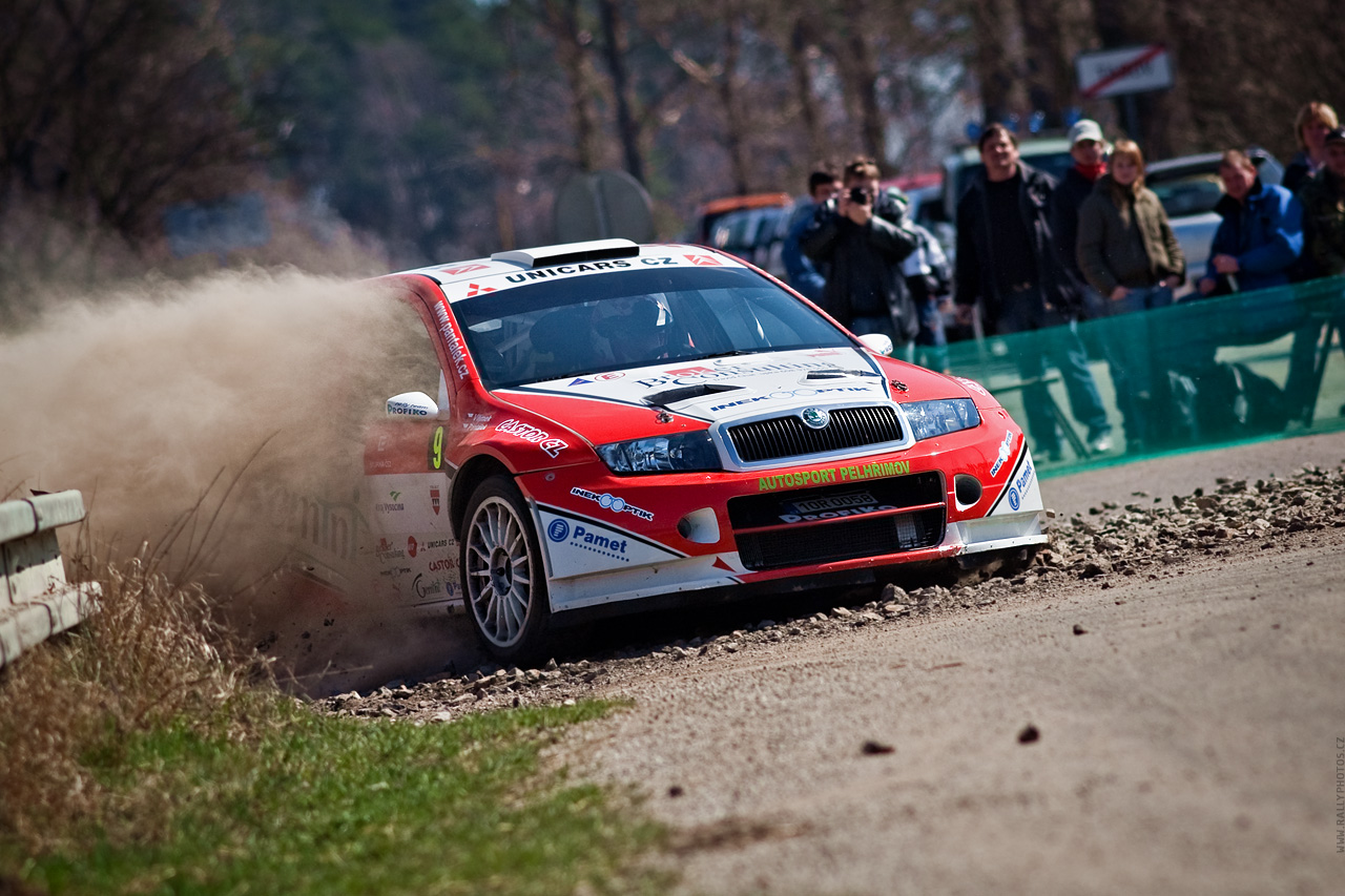 Horácká Rally Třebíč 2010 - Milan Pantálek - Škoda Fabia WRC