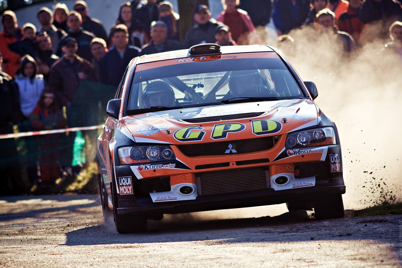 Horácká Rally Třebíč 2010 - Jaroslav Orsák - Mitsubishi Lancer EVO IX