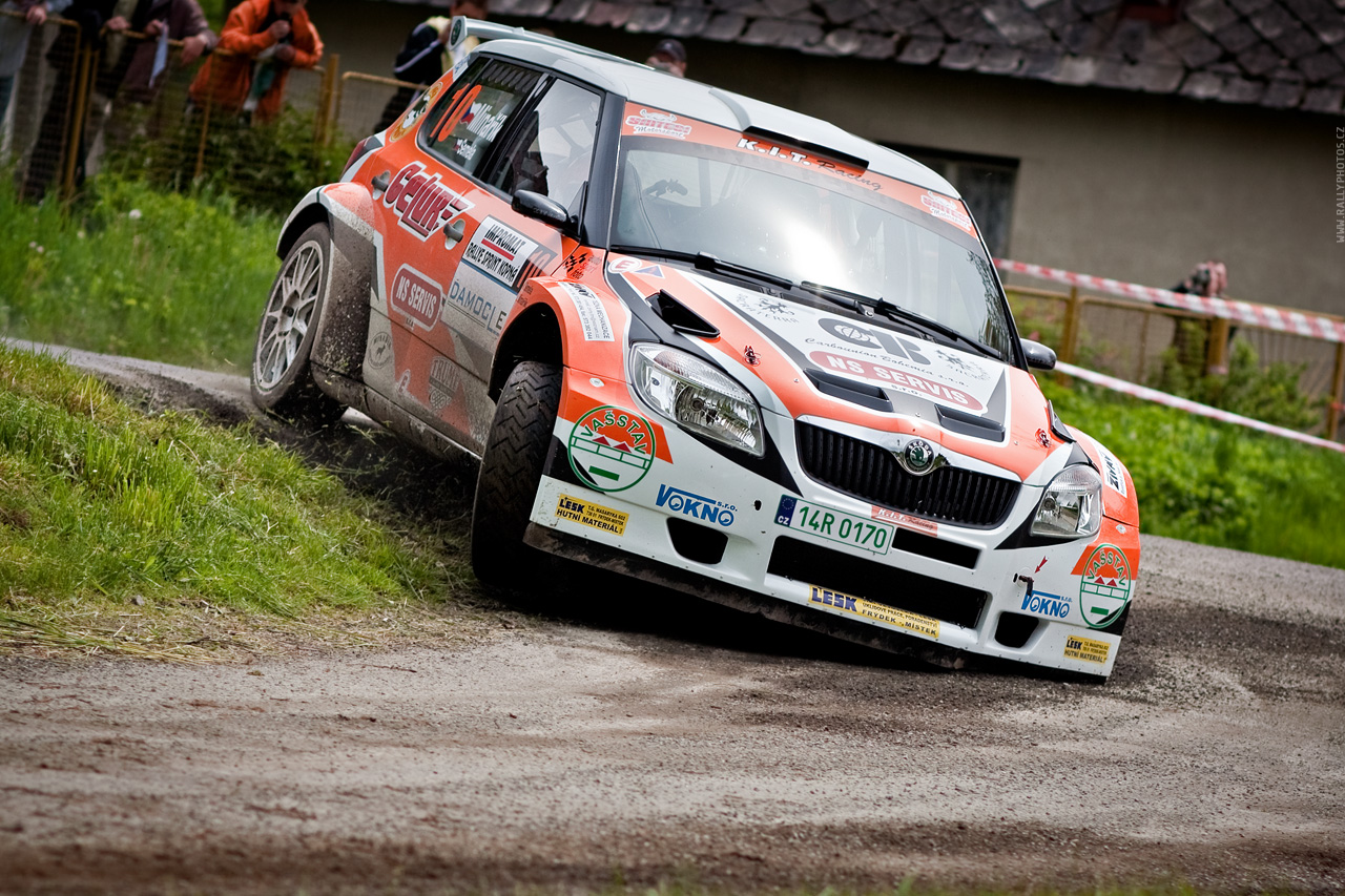 Rallysprint Kopná 2010 - Lubomír Minařík - Škoda Fabia S2000