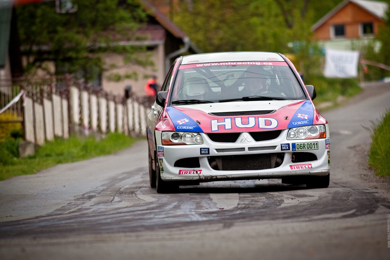 Rallysprint Kopná 2010 - Martin Hudec - Mitsubishi Lancer EVO VIII