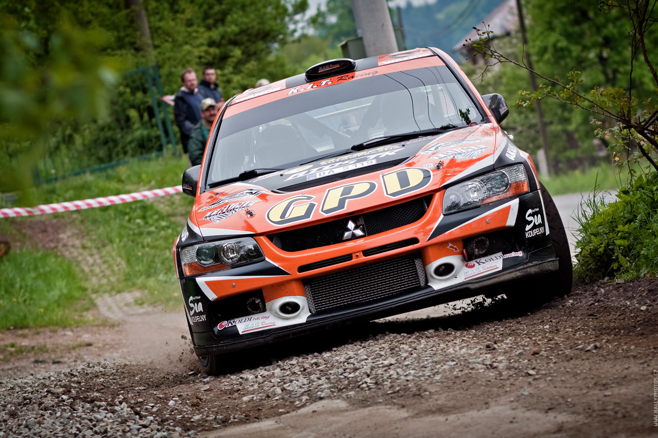 Rallysprint Kopná 2010 - Jaroslav Orsák - Mitsubishi Lancer EVO IX