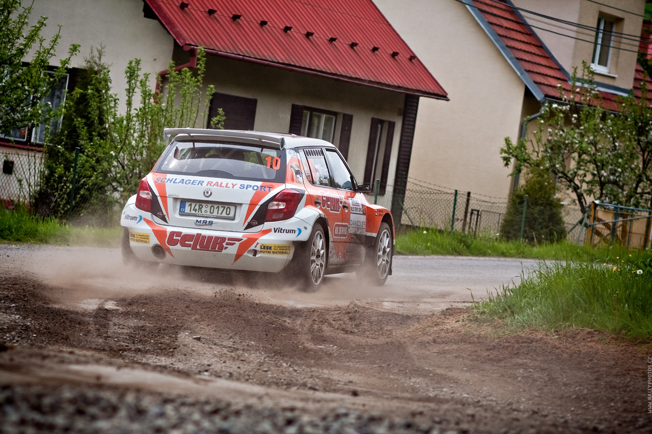 Rallysprint Kopná 2010 - Lubomír Minařík - Škoda Fabia S2000