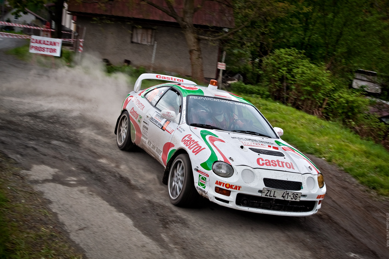 Rallysprint Kopná 2010 - Ginter - Toyota Celica