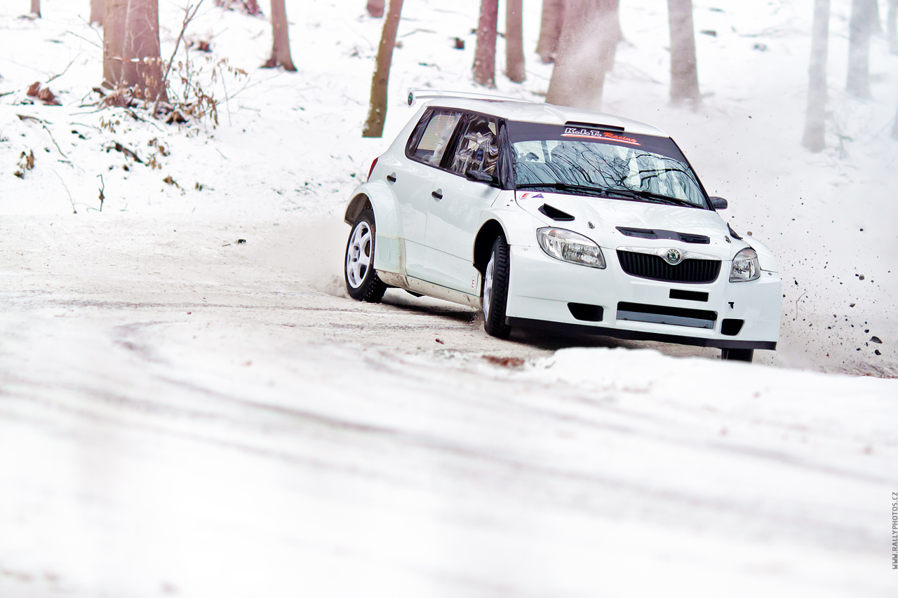 Pavel Valoušek - Test for Jänner Rally 2011