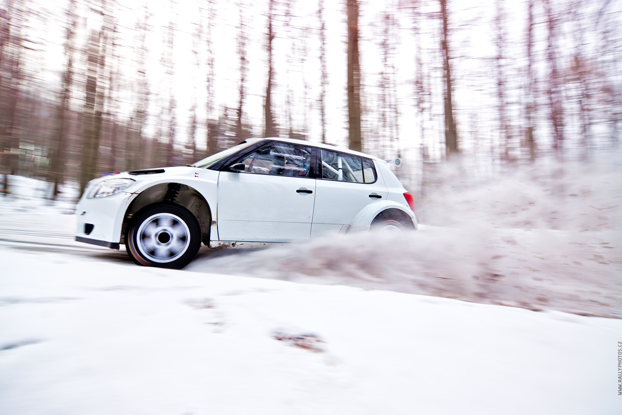 Pavel Valoušek - Test for Jänner Rally 2011