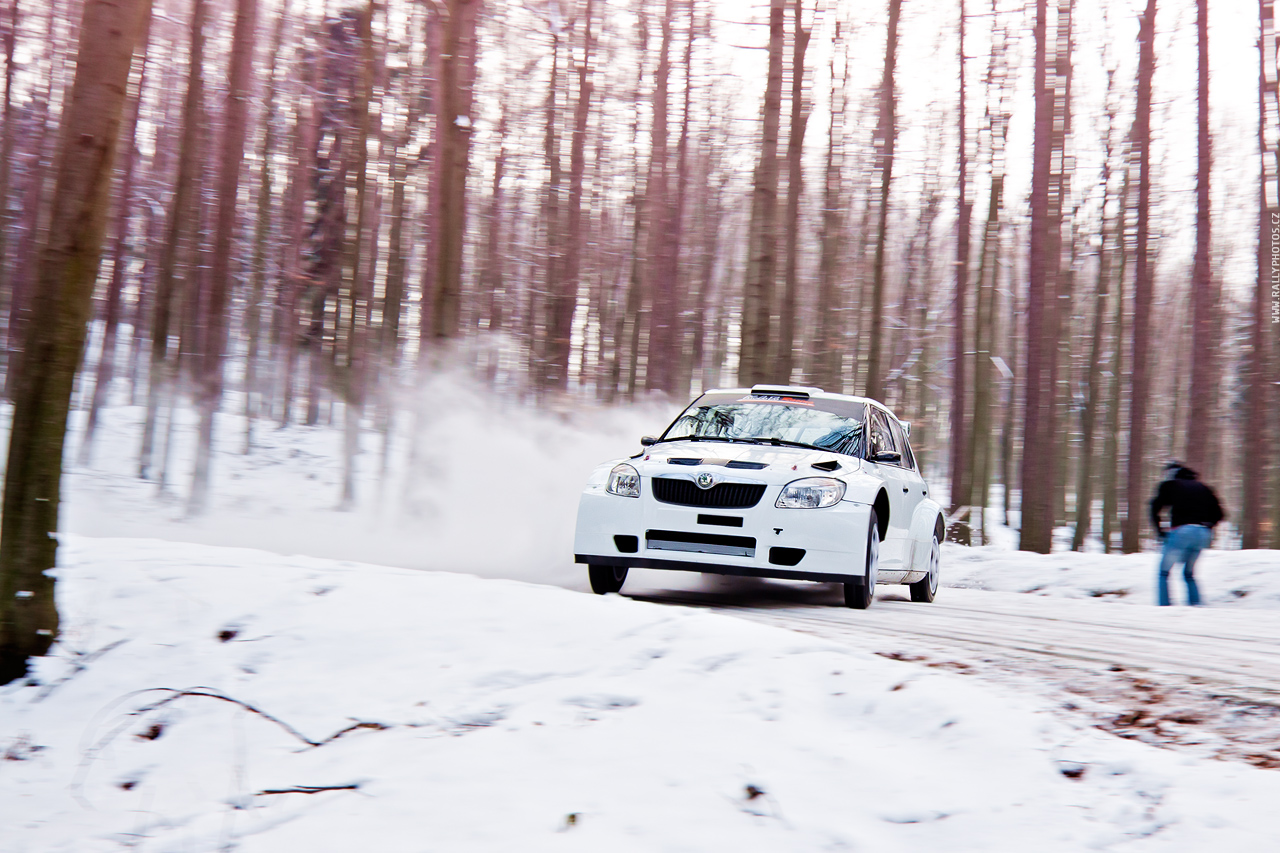 Pavel Valoušek - Test for Jänner Rally 2011