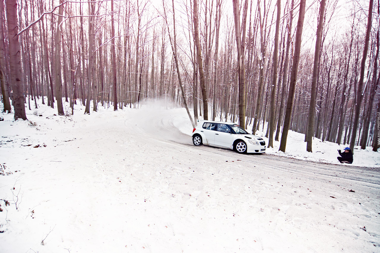 Pavel Valoušek - Test for Jänner Rally 2011