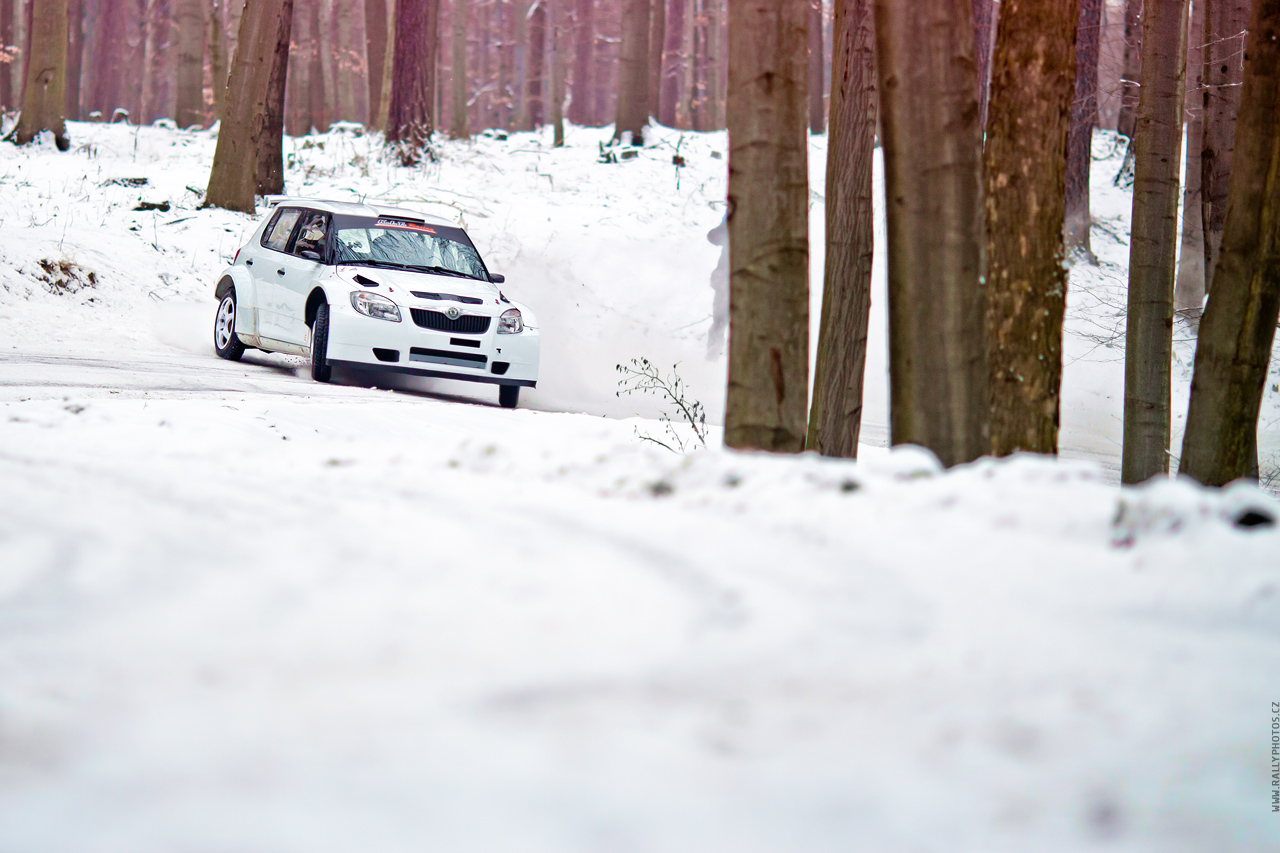 Pavel Valoušek - Test for Jänner Rally 2011