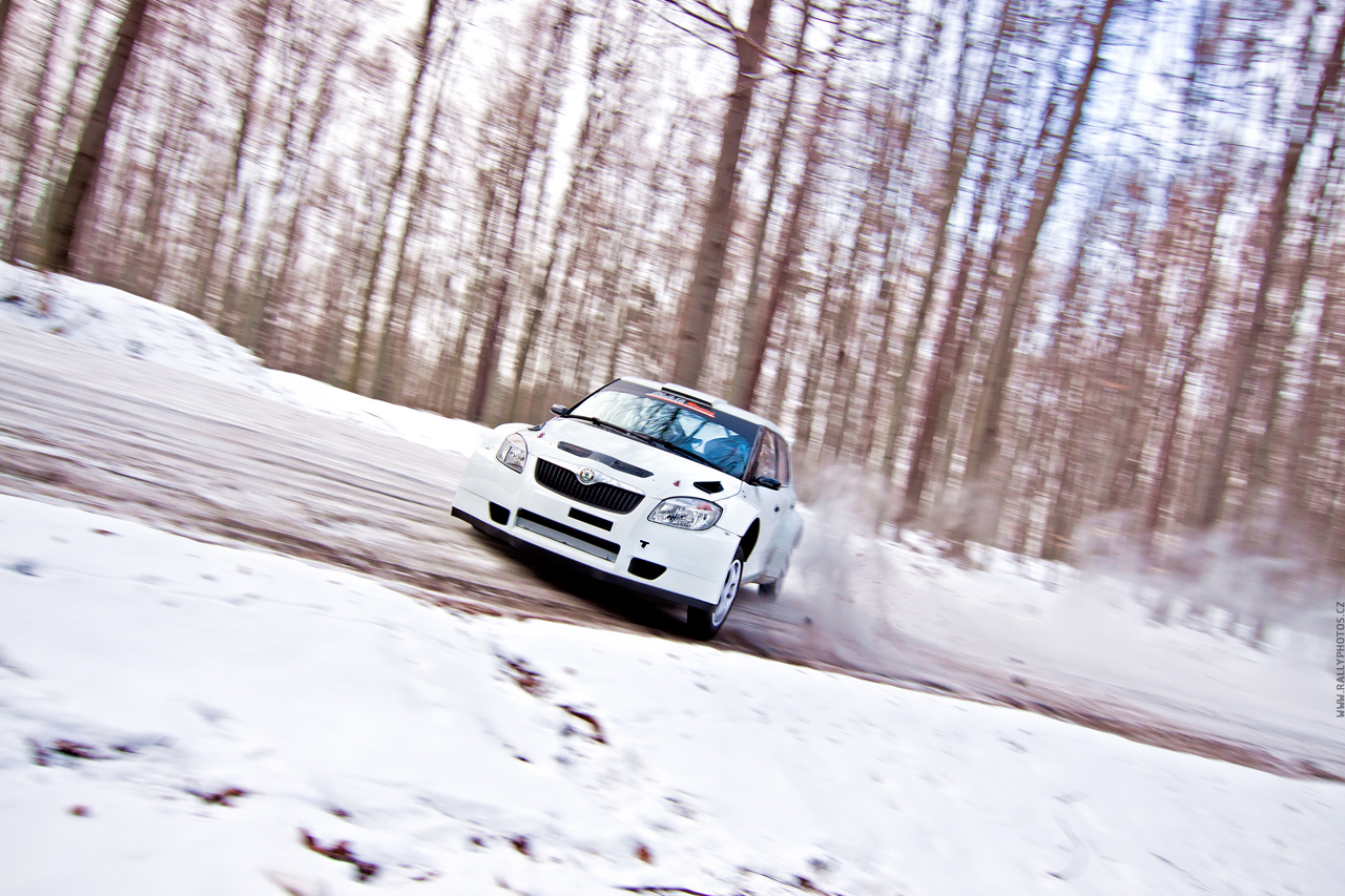 Pavel Valoušek - Test for Jänner Rally 2011