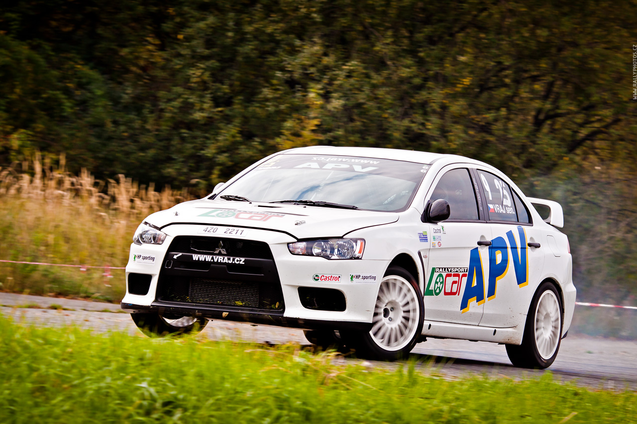 Lancers EVO & Imprezas testing @ Kopřivnice 2010