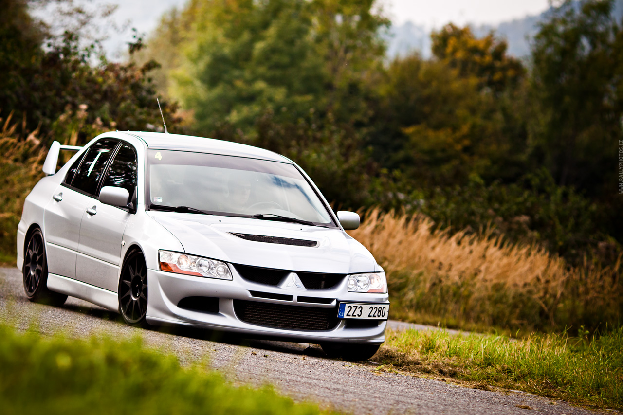 Lancers EVO & Imprezas testing @ Kopřivnice 2010