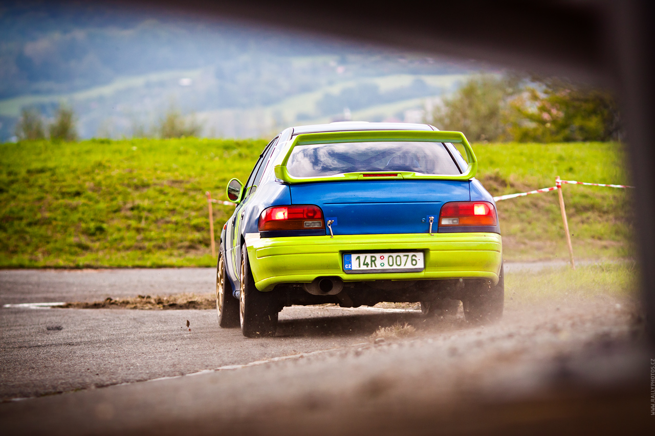 Lancers EVO & Imprezas testing @ Kopřivnice 2010