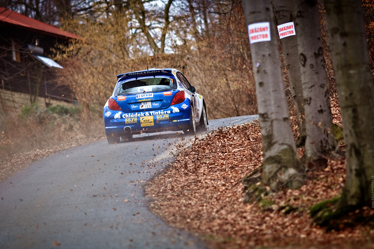 SHERON Valašská Rally 2010 - Josef Peták - Peugeot 207 S2000