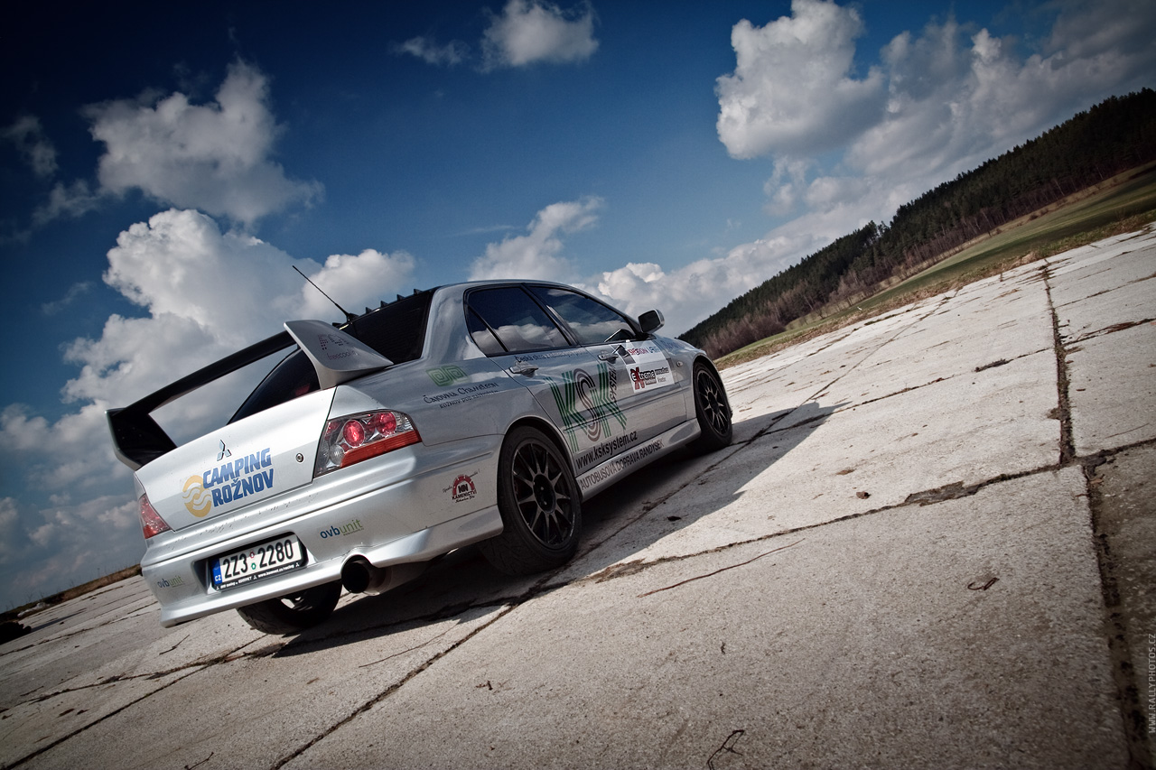 SHERON Valašská Rally 2010 - Mitsubishi Lancer EVO VIII