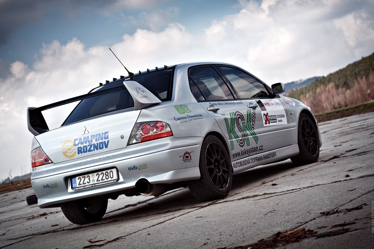 SHERON Valašská Rally 2010 - Mitsubishi Lancer EVO VIII