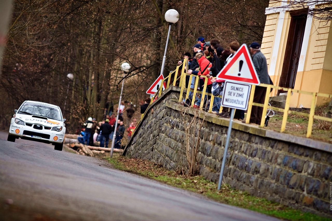 SHERON Valašská Rally 2010 - Emil Triner - Subaru Impreza STi N12