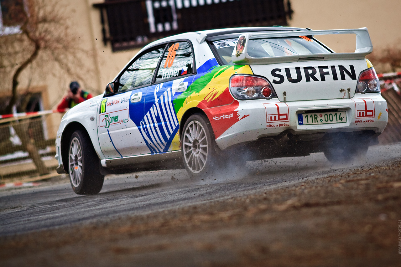 SHERON Valašská Rally 2010 - Emil Triner - Subaru Impreza STi N12