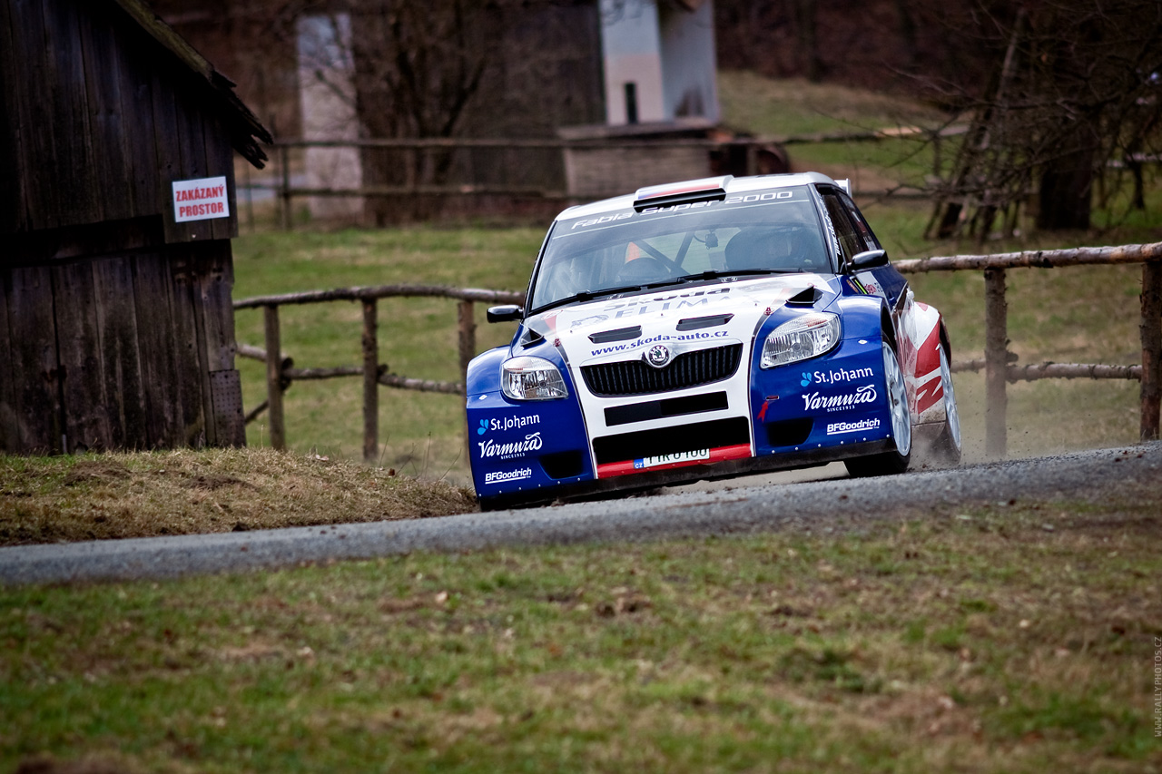 SHERON Valašská Rally 2010 - Pavel Valoušek - Škoda Fabia S2000