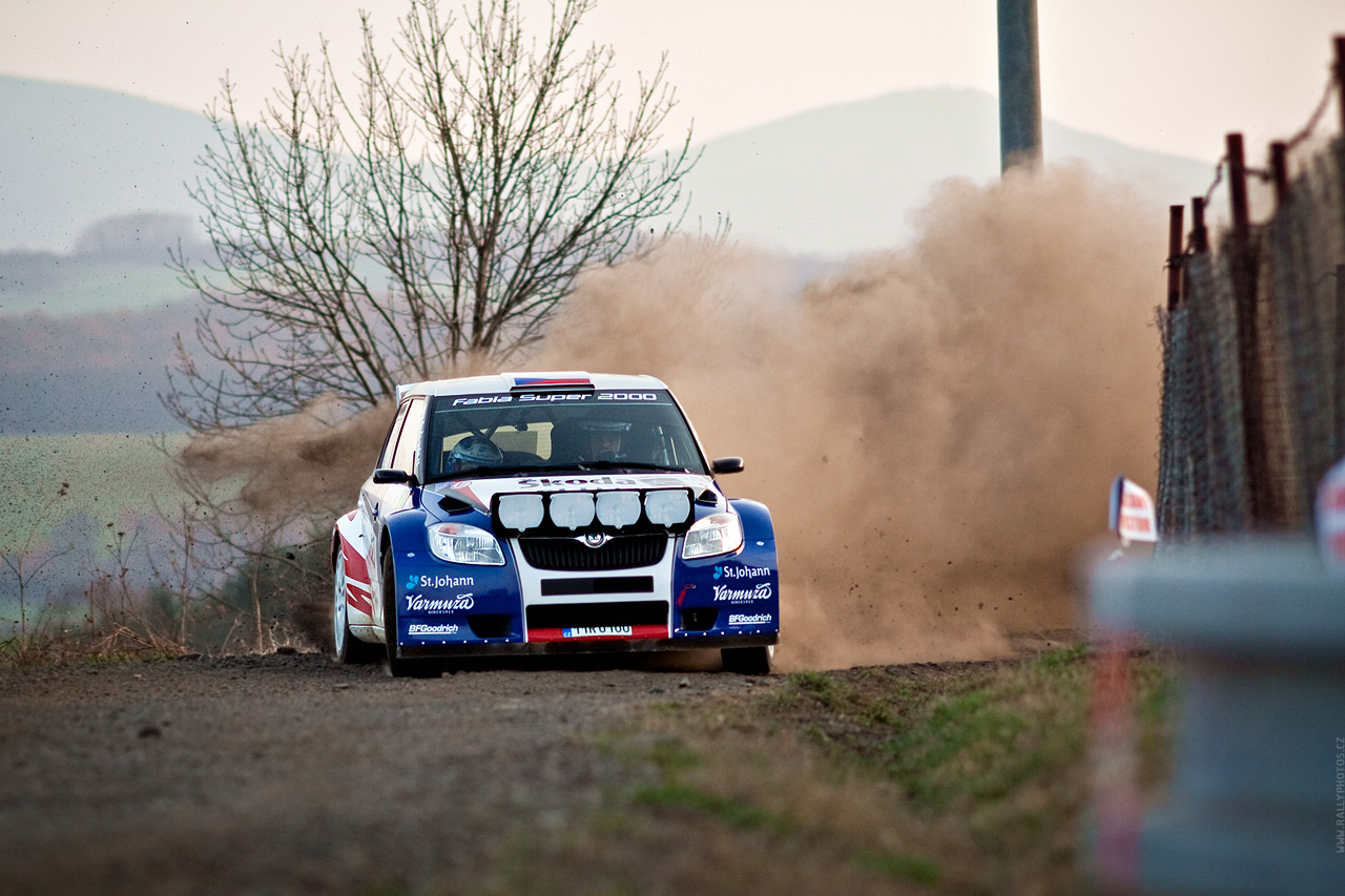 SHERON Valašská Rally 2010 - Pavel Valoušek - Škoda Fabia S2000