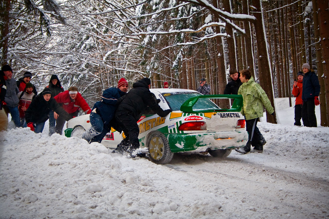 Ve stopě stopy - Rally Vizovice 2009